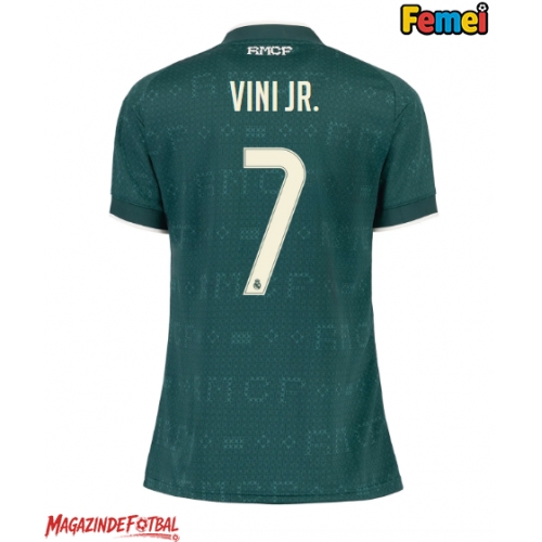 Real Madrid Vinicius Junior #7 Tricou Fotbal Replică 2026-27 Femei Deplasare Real Madrid Vinicius Junior #7 Tricou Fotbal Replică 2026-27 Femei Deplasare